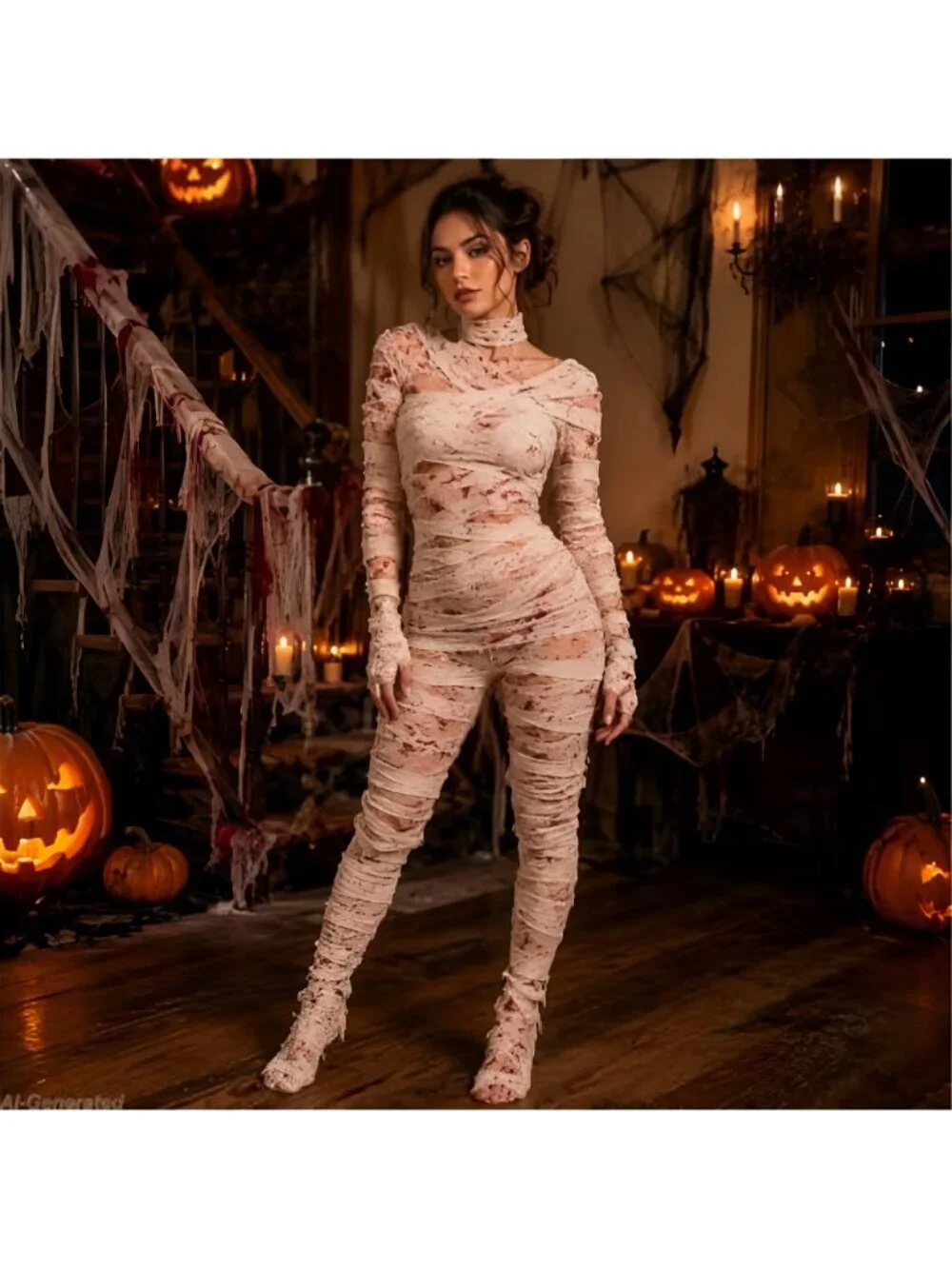 Spooky Gauze for Halloween Party Decorations 590 x 3.14 inch
